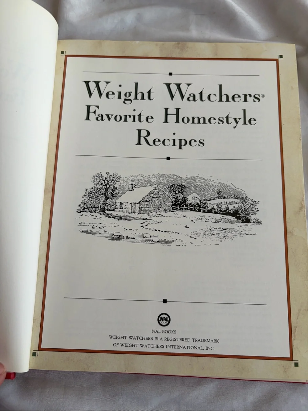 VTG Weight Watchers Cookbook, First Printing Jan 1993